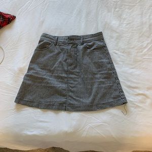 Brandy Melville Gingham skirt